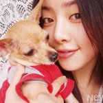 <b>홍수아</b> 애견이랑 직찍.. 오나전 귀엽네