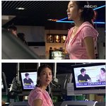 '대한민국 변호사' 한은정 <b>분홍</b>후드입고 격하게 뛰네