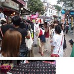 일본에서 본 고아라 직찍! 멀리서도 눈에 띄는 외모!