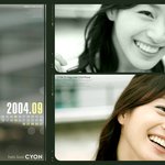 옛 <b>달력</b> 안의 밝게 웃는 김태희... 예쁘다