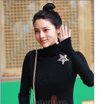 손태영 결혼식 온 박시연! 거무죽죽한 의상, <b>조문</b>..왔니?