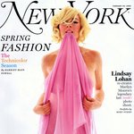 린제이로한, 마릴린 <b>먼로</b> 재연한 뉴욕 매거진 화보