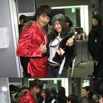 <b>손호영</b>  콘서트 할때 대기실서 누나와 함꼐!!