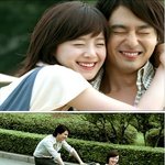 조인성 볼에 뽀뽀하는 구혜선! <b>당장</b> 비켜랏!!