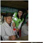 김옥빈 <b>양로원</b> 봉사활동 중