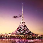 도시, 세계에서 제일 큰 빌딩, 모스크바 crystal <b>island</b>