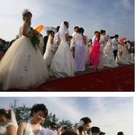 130쌍의 <b>합동</b> 결혼식! 오늘은 우리들의 날!