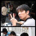 이준기, <b>남상미</b> 촬영장에서