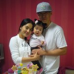 션&amp;혜영 부부 <b>소박</b>한 셋만의 돌잔치 공개