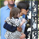 <b>땡땡이</b> 원피스 입은 수리! 그네타는 모습 완전 요정이야~