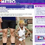 신장 83cm, 세계에서 가장 작은 <b>보디</b> 빌더