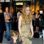 한껏 차려입은 <b>사라</b> 제시카 파커와 아들 제임스