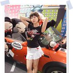 [레이싱걸] 가나양 <b>흰색</b> 미니스커트가 너무 귀여워
