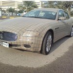 버버리로 <b>도배</b>한 명품 카~