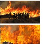 미국 <b>캘리</b>포이나주의 엄청난 산불 속에서도 살아남았어~ 어떻게?