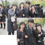 한국에 수학여행온 일본 아이돌 혼고 카나타