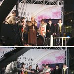 어제 <b>명동</b> 이효리,노홍철,강인,손호영,신동엽 직찍