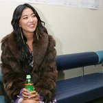 오윤아 다리 <b>민망</b>