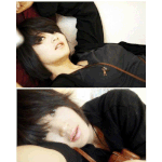 김혜수, <b>침대위</b>에서 뒹굴뒹굴