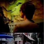 <b>롯데</b>월드 간 박해진,팬이 찍은 직찍!!기럭지 굳!