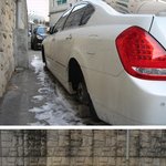 아침에 출근하려고 <b>하니</b> 이런 황당한 경우가....ㅠㅠ