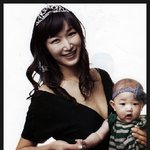 스타일리시한 모델, 탈렌트 엄마들의 딸과의 감각있는 패션 화보