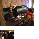 주(joo), 압구정 음식점에서 직찍, 항상 <b>머리손질</b>에 신경쓰네