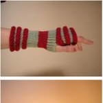 알록달록 니트 암<b>워머</b> &amp; 손목<b>워머</b>