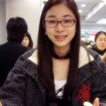 김연아 <b>뿔테</b>쓴 모습
