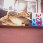 우리동네 보신탕집 <b>간판</b>