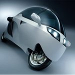 미래형 오토바이~ 무슨 자동차같다