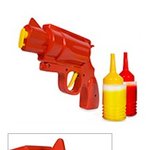 케첩, 겨자소스 <b>발사</b>하는 권총