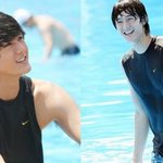 완<b>소남</b>, 이기우-백성현 수영장서 흠뻑 젖은 몸매