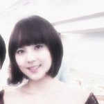 <b>유진</b> 영화 촬영장에서 최근 직찍! 단발머리가 예쁘네요!