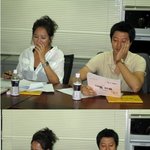 <b>대본</b>연습하는 김선아 - 이동건