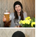 <b>비니</b> 쓴 이미연, 아직도 소녀같은 느낌