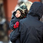 아이들과 스키장에 <b>놀러</b>간 하이디 클럼과 씰~