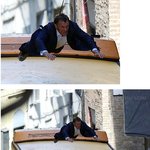 '007 퀀텀' 촬영중인 다니엘 크레이그! 역시 액션대가!!