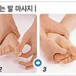 몸이 부을땐 하반신 림프 마사지를!