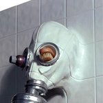 가스 마스크 <b>샤워헤드</b>