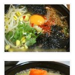 속풀이로 좋은, 시원한 콩나물국밥