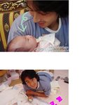 <b>딸앞</b>에선 싱글벙글,안정환과 <b>딸</b> 리원이