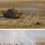 이라크에 배치된 호주군 aslav 장갑차 활약장면들