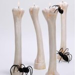 <b>음산</b>한 분위기의 뼈모양 양초!