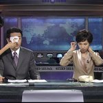 <b>sbs</b> 8시 뉴스 방송사고..우하하하! 이게 뭐니 이게