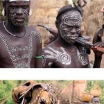 아프리카 순반족 입술이 <b>쟁반</b>같네요,이거 여성학대아닌가요?