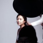 남상미 광고 <b>촬영장</b>에서, 예뻐요