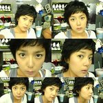 숏<b>컷트</b>한 강은비, 셀카 찍었구나
