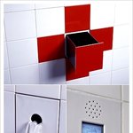 기능성 욕실 -<b>타일</b>속으로숨었다 functional tiles