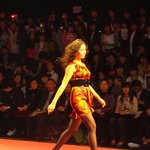 황인영 최근 패션쇼 무대위에서~